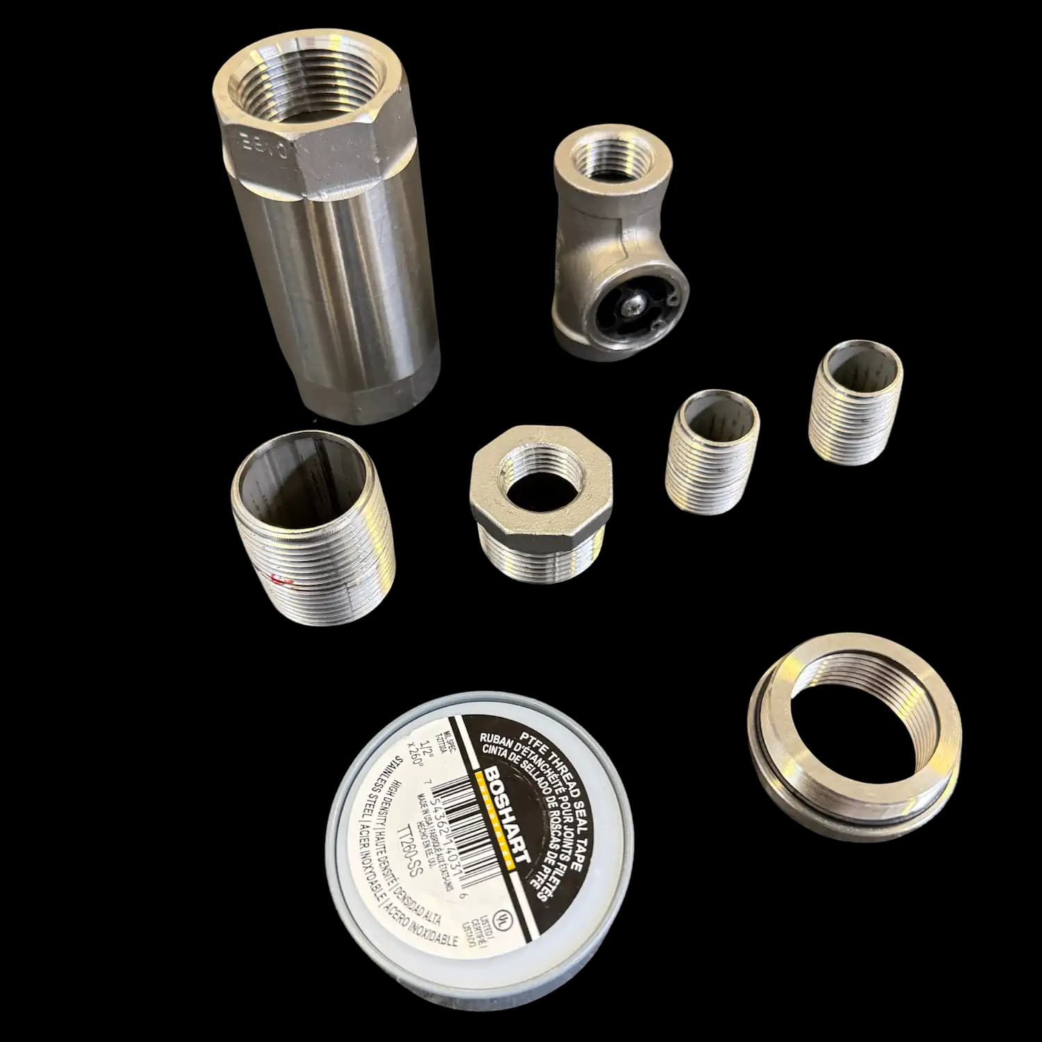Valve and Adapter Assembly for 2" Solar Submersible Connection to 125CA (82515 or Earlier)