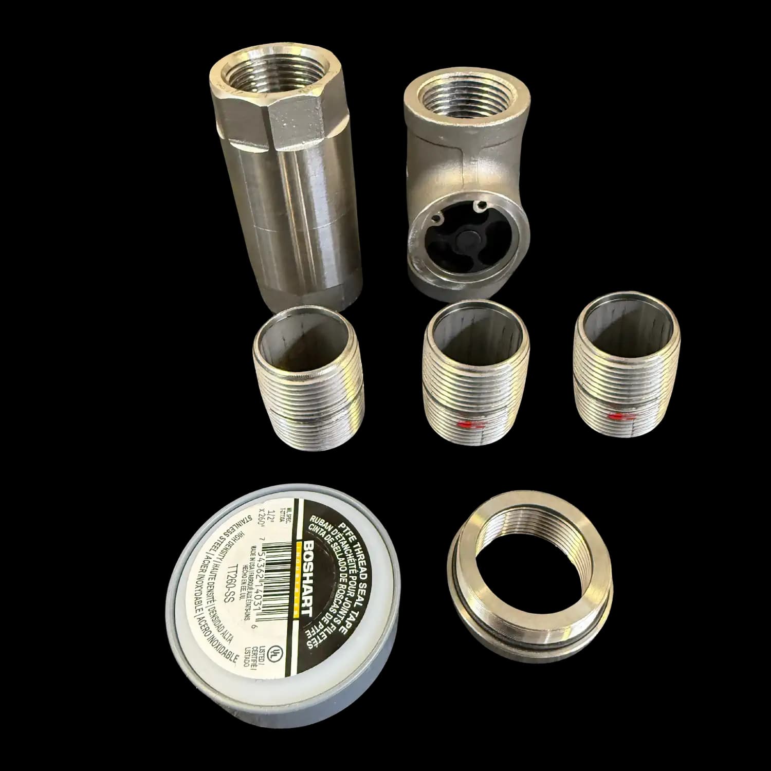 Valve and Adapter Assembly for 3" Solar Submersible Connection to 125CA (82515 or Earlier)