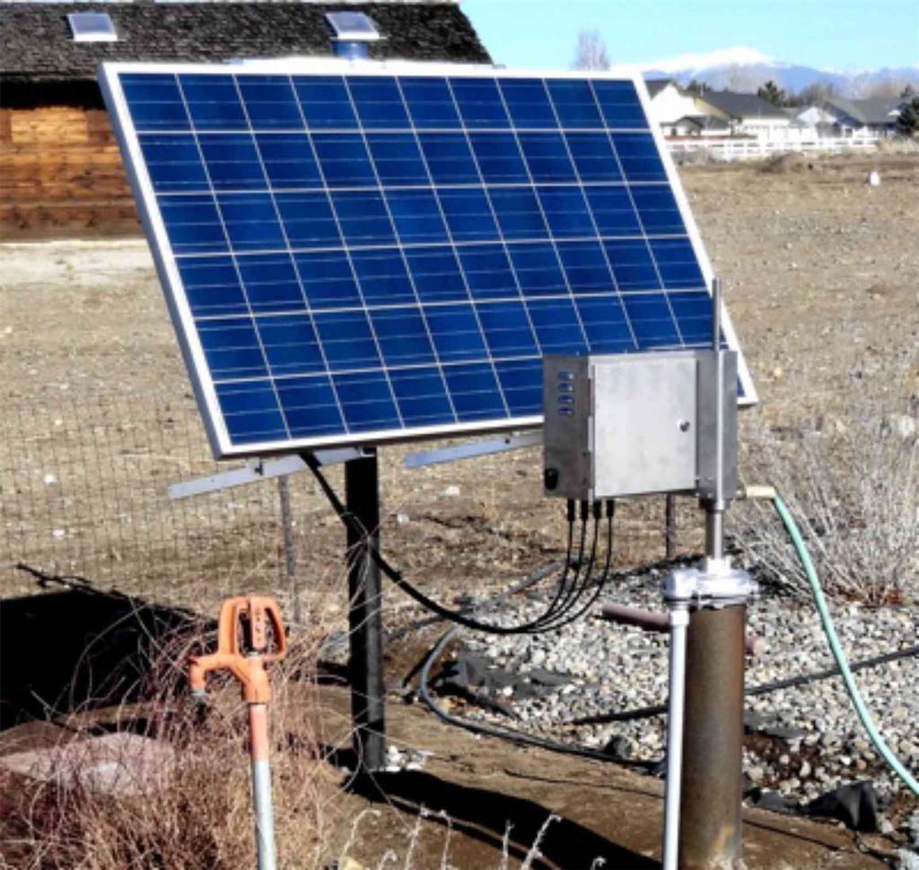 Customer Installation - Solar Powered Well Pump Installation